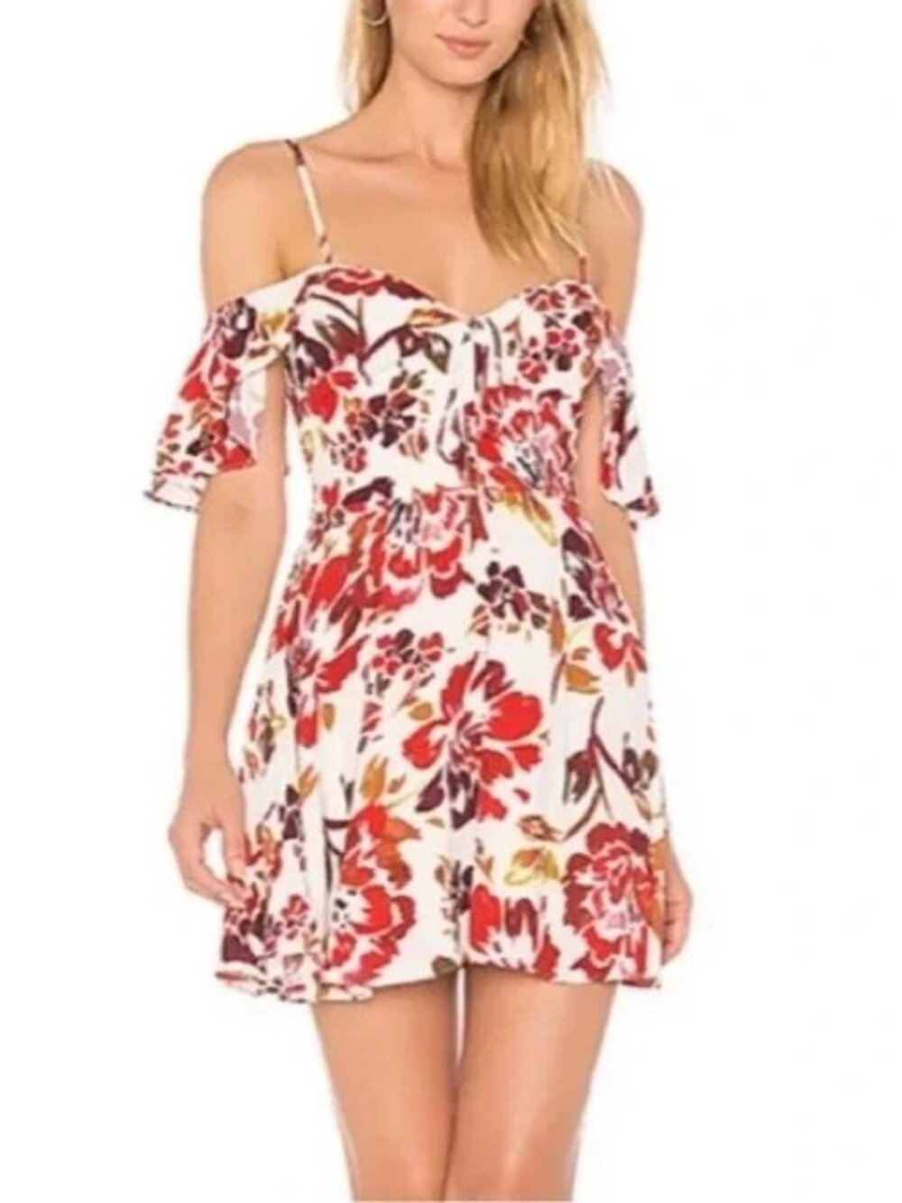 Lover's & Friends Floral  Off The Sholders Dress - Picture 2 of 16